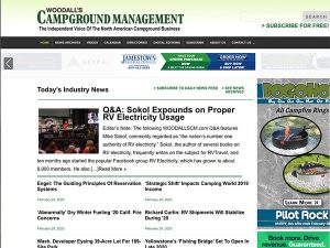 woodalls campground management